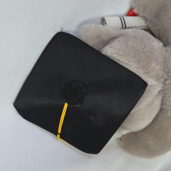Graduation Owl plush Dandee bird cap with diploma Grad Gift 7" - Picture 11 of 11